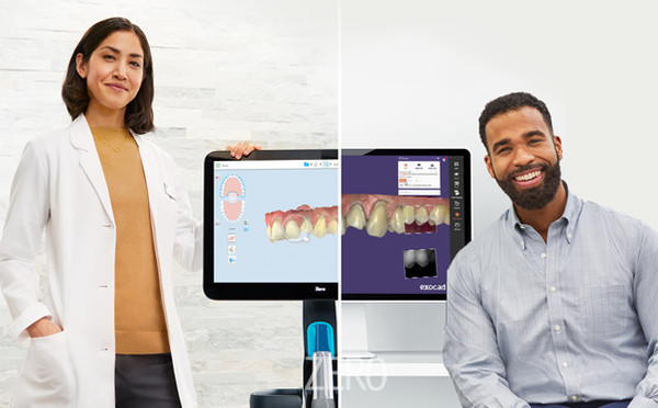 기공사와 의사의 협업을 향상하기 위해 의사는 이제 MyiTero™ 포탈을 통해 외부 케이스 관련 파일(이미지, 영상 및 엑스레이)을 exocad DentalCAD 사용자와 공유할 수 있다. (출처: exocad)